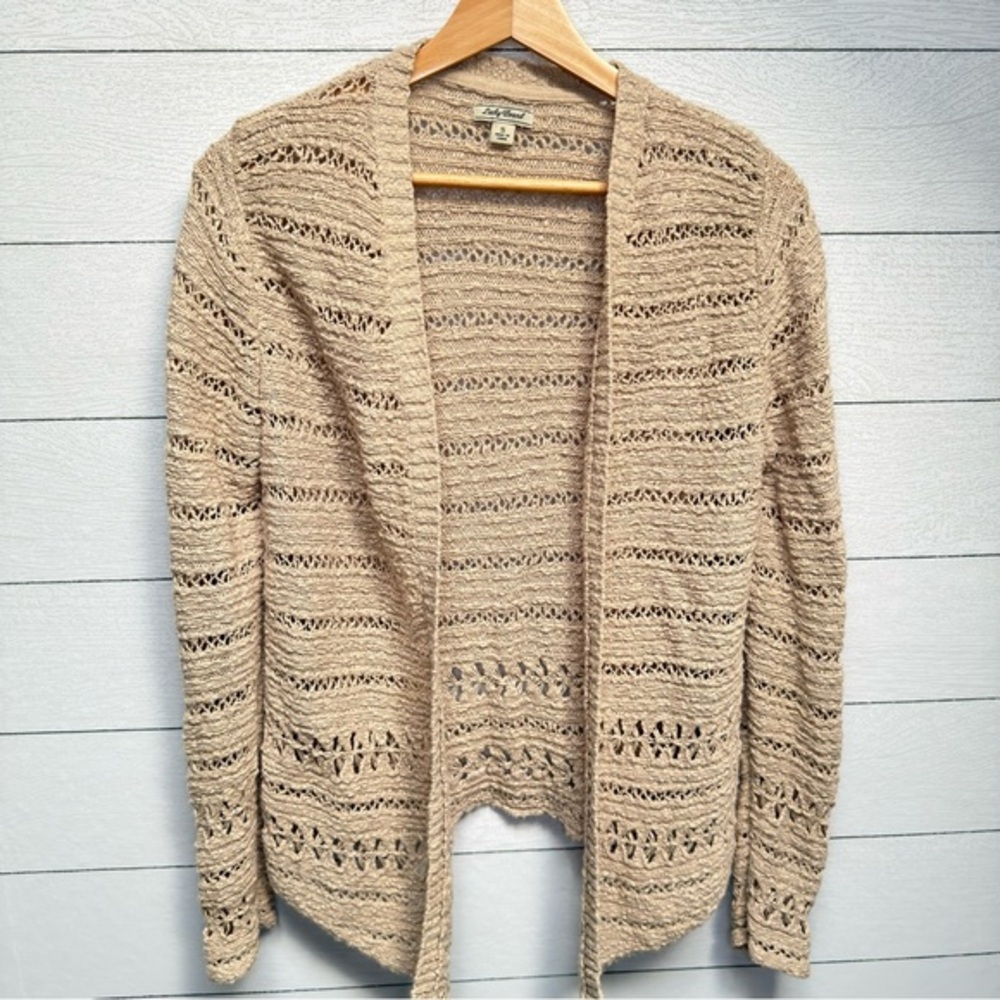 Lucky Brand | Pretty Cream Open Knit Cardigan – Soft Indie | Size S
